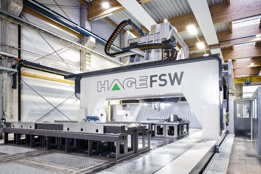 HAGE Sondermaschinenbau FSW Anlage