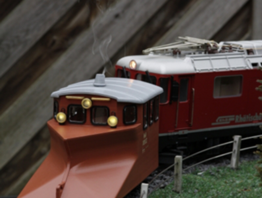 model railway from the 3d printer