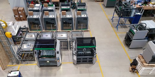 HAGE3D 3D printers are fully assembled in Obdach